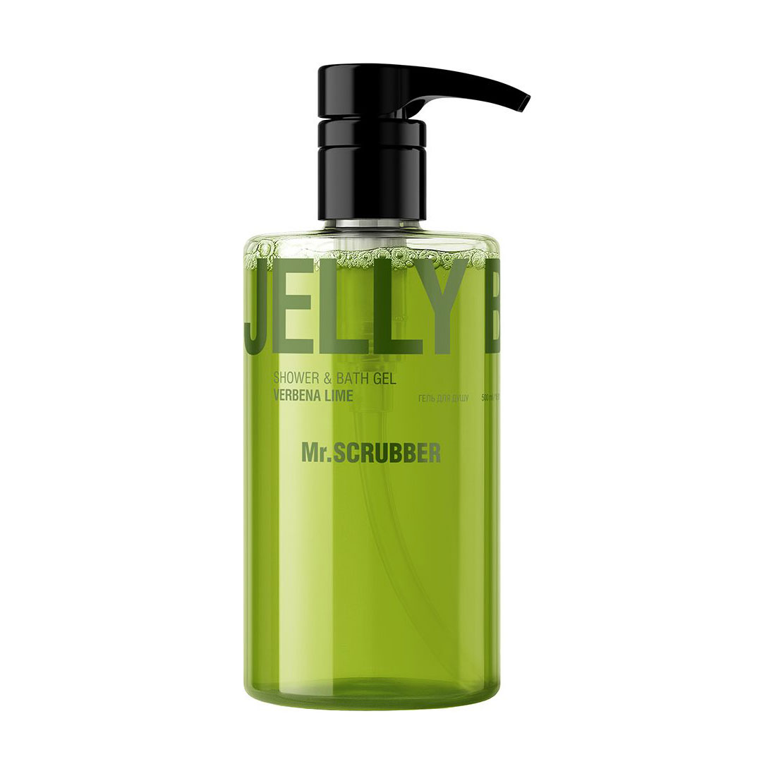 Гель для душу Mr.Scrubber Jelly Bubbles Verbena Lime Shower &amp; Bath Gel, 500 мл